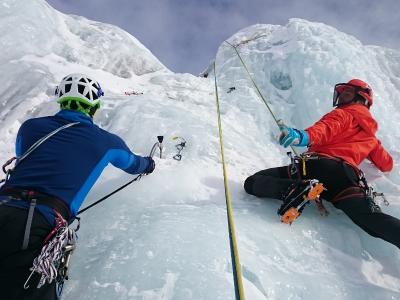 cascade de glace