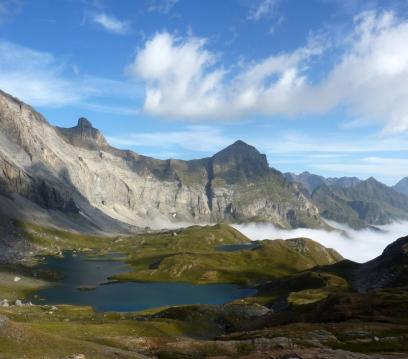 cirque et lac de barroude