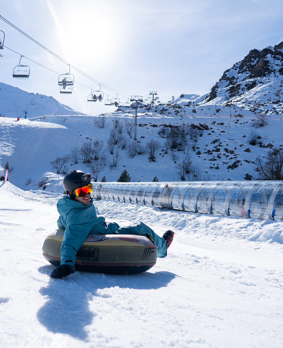 Snowtubbing à Piau-Engaly